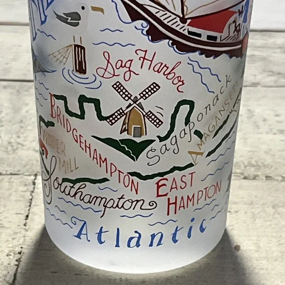 CatStudio 2004 Frosted Hamptons Glass - Vintage‎ Collectible - Picture 6 of 10